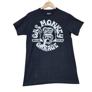 Gas Monkey Garage Dallas Texas TShirt Black Mens S Cotton Crew Neck Short Sleeve